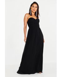 boohoo chiffon cape detail maxi dress