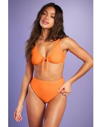 Boohoo - Mix & Match High Waisted Bikini Brief - Lyst