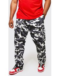 BoohooMAN Denim Fixed Waistband Relaxed 