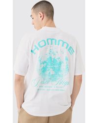 BoohooMAN - Oversized Homme Disco Print T-shirt - Lyst