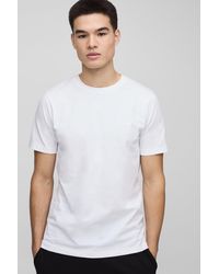 BoohooMAN - Man. Slim-Fit Basic T-Shirt - Lyst