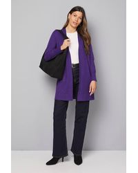 Wallis - Longline Seam Cardigan - Lyst