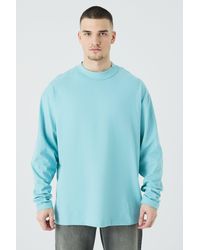 BoohooMAN - Tall Oversized Layed On Neck T-shirt - Lyst
