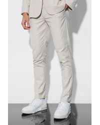 BoohooMAN - Skinny Fit Suit Trousers - Lyst