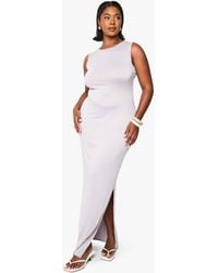 Boohoo - Plus Super Soft Low Back Maxi Dress - Lyst