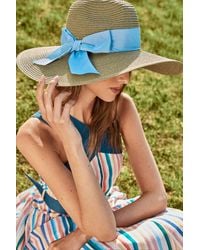 Coast - Lisa Tan Summer Straw Hat With Bow Detail - Lyst