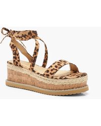 diamante espadrille flatforms
