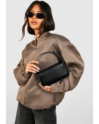 Boohoo - Fold Over Buckle Shoulder Bag - Lyst