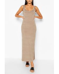 cass stripe maxi dress
