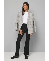 Wallis - Smart Bootcut Leg Pants - Lyst