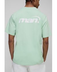BoohooMAN - Regular Fit Ofcl Printed T-Shirt - Lyst