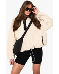 Boohoo - Basics Seamless Contour Rib Cycling Short - Lyst