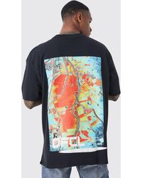 BoohooMAN - Oversize T-Shirt mit Official Print - Lyst
