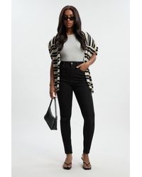 Boohoo - Comfort Stretch High Waist Skinny Jean - Lyst