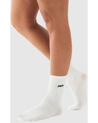 Boohoo - Calcetines Deportivos Dsgn Para Pilates Y Yoga - Lyst