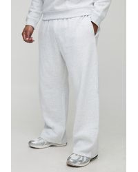 Boohoo - Plus Basic Straight Leg Joggers - Lyst