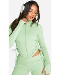 DSGN Studio - Ruched Side Sports Jacket - Lyst