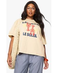 Boohoo - Plus Lobster Graphic Oversized T-Shirt - Lyst