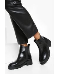Boohoo Ankle boots for Women - Up to 61% off | Lyst