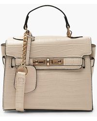 boohoo rose gold bag
