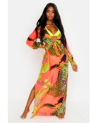black kaftan cover up