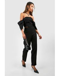Boohoo - Slim Fit Ankle Grazer Tailored Pants - Lyst