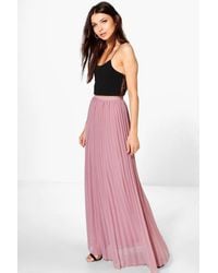 Chiffon Maxi skirts for Women | Lyst