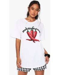 【boohoo】モンテカルロ Cigar Club Tシャツ Boohoo Oversized Monte Carlo Cigar Club T-Shirt in White | Lyst