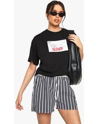 Boohoo - Postcard Graphic Oversized Printed T-Shirt - Lyst