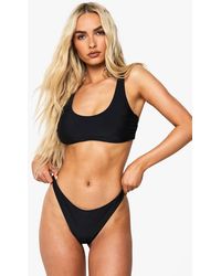 Boohoo - Swimwear Essentials Bikini Brief - Lyst