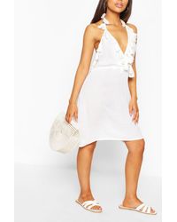 boohoo patchwork dress