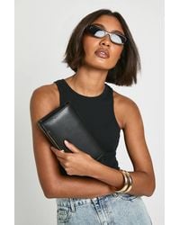 Boohoo - Large Structured Crossbody Bag - Lyst