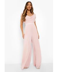 Pink Jumpsuits and rompers for Women | Lyst