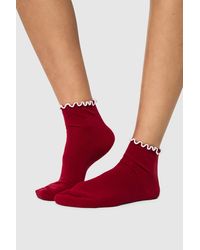 Boohoo - Pack De 3 Pares De Calcetines En Contraste - Lyst