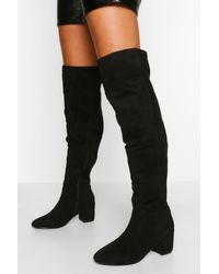 boohoo knee high boots
