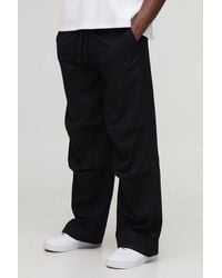 BoohooMAN - Lockere Hose mit elastischem Bund - Lyst