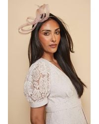 Wallis - Loop And Feather Headband - Lyst
