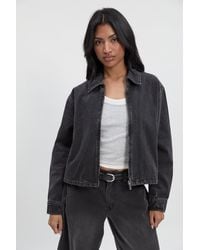 Boohoo - Collared Denim Jacket - Lyst