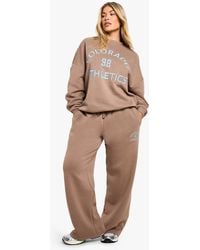 Boohoo - Colorado Athletics Embroidered Straight Leg Jogger - Lyst