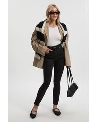 Boohoo - Petite Comfort Stretch High Waist Skinny Jean - Lyst