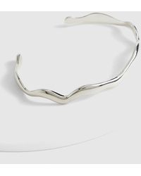 Boohoo - Squiggle Bangle - Lyst