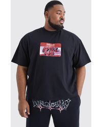 BoohooMAN - Plus Boxy Official Man Y2k T-shirt - Lyst