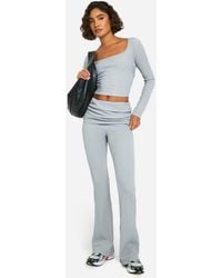 Boohoo - Crinkled Co-ord Set - Lyst