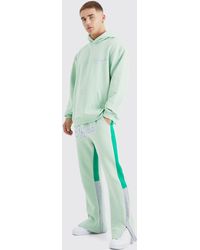 Boohoo - Official Oversized Gusset Tracksuit - Lyst