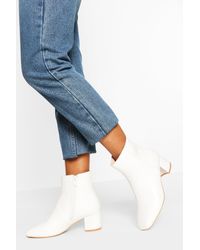 boohoo wedge boots