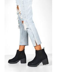 bottines femme boohoo
