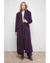 Oasis - Maxi Tailored Coat - Lyst
