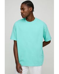 BoohooMAN - Oversized Basic Crew Neck T-Shirt - Lyst