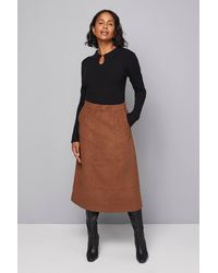 Wallis - Keyhole Collared Knitted Top - Lyst