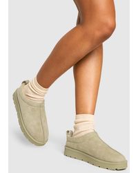 Boohoo - Slip On Cosy Mules - Lyst